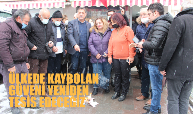 “ÜLKEDE KAYBOLAN GÜVENİ YENİDEN TESİS EDECEĞİZ”