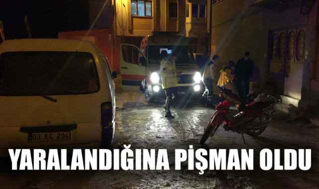 YARALANDIĞINA PİŞMAN OLDU