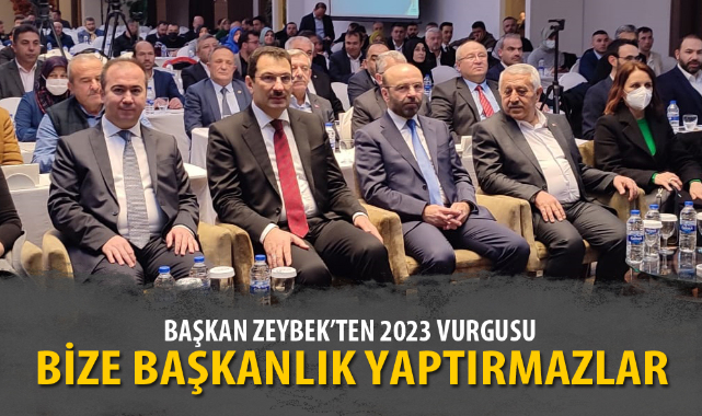 2023’Ü KAYBEDERSEK BİZE BELEDİYE BAŞKANLIĞI YAPTIRMAZLAR