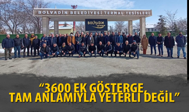 “3600 EK GÖSTERGE, TAM ANLAMIYLA YETERLİ DEĞİL”
