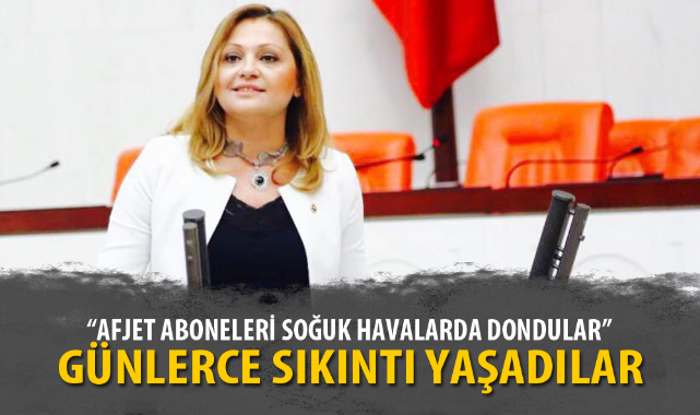 "AFJET ABONELERİ SOĞUK HAVALARDA DONDULAR"