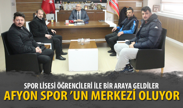 “AFYON SPOR ’UN MERKEZİ OLUYOR”