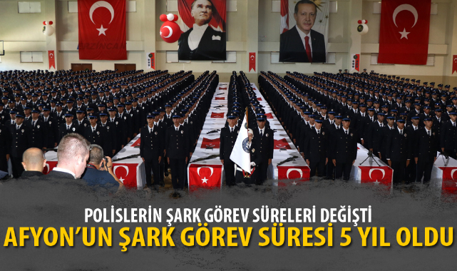 AFYON’UN ŞARK GÖREV SÜRESİ 5 YIL OLDU