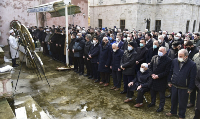 BAKAN VEYSEL EROĞLUNUN KAYIN VALİDESİ SON YOLCULUĞUNA UĞURLANDI