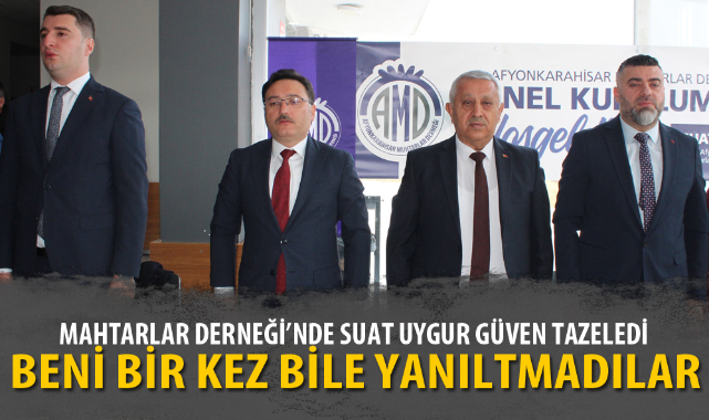 BENİ BİR KEZ BİLE YANILTMADILAR