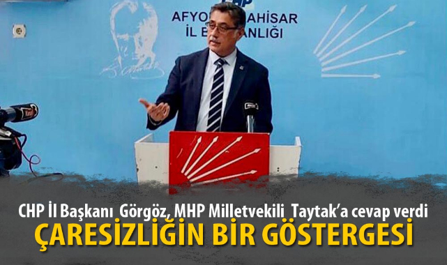 ÇARESİZLİĞİN BİR GÖSTERGESİ