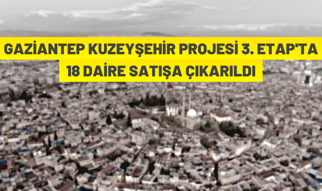 Gaziantep'te daire satış ihalesi