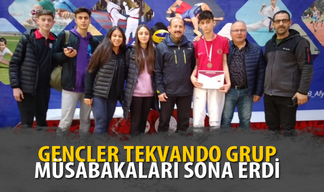 GENÇLER TEKVANDO GRUP MÜSABAKALARI SONA ERDİ