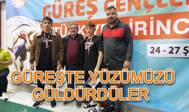 GÜREŞTE YÜZÜMÜZÜ GÜLDÜRDÜLER