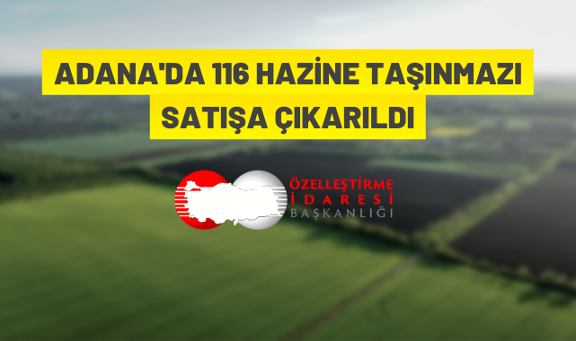Hazineye ait 116 taşınmaz satılacak