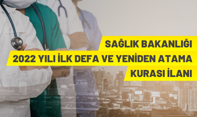 İlk Defa ve Yeniden Atama Kurası yapılacak