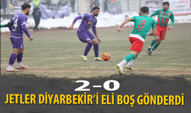 JETLER DİYARBEKİR’İ ELİ BOŞ GÖNDERDİ