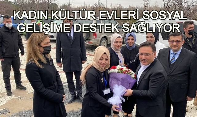 KADIN KÜLTÜR EVLERİ SOSYAL GELİŞİME DESTEK SAĞLIYOR