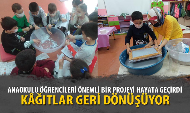 KÂĞITLAR GERİ DÖNÜŞÜYOR