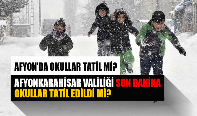 OKULLAR TATİL EDİLDİ Mİ?