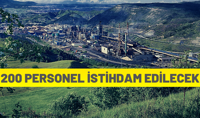 KARDEMİR 200 personel alacak