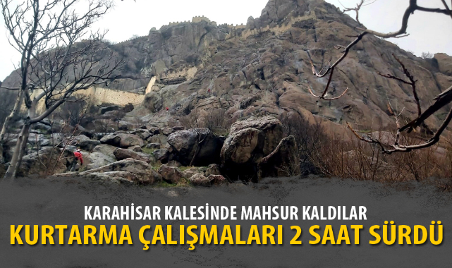 KURTARMA ÇALIŞMALARI 2 SAAT SÜRDÜ