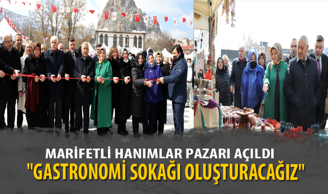 MARİFETLİ HANIMLAR PAZARI AÇILDI