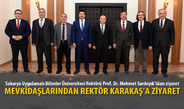 MEVKİDAŞLARINDAN REKTÖR KARAKAŞ’A ZİYARET