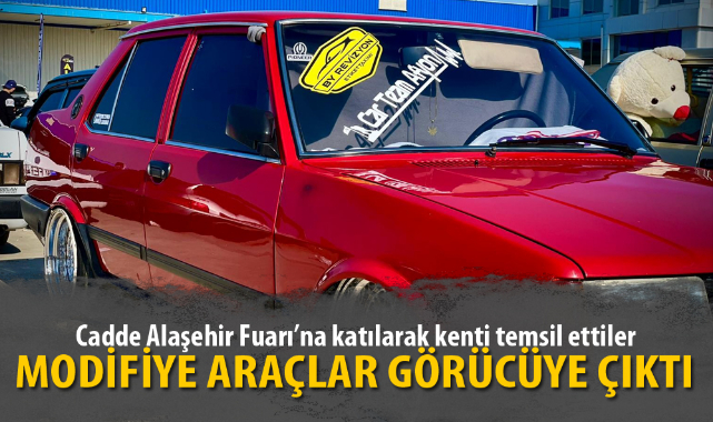 MODİFİYE ARAÇLAR GÖRÜCÜYE ÇIKTI