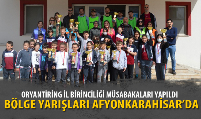 ORYANTİRİNG İL BİRİNCİLİĞİ MÜSABAKALARI YAPILDI