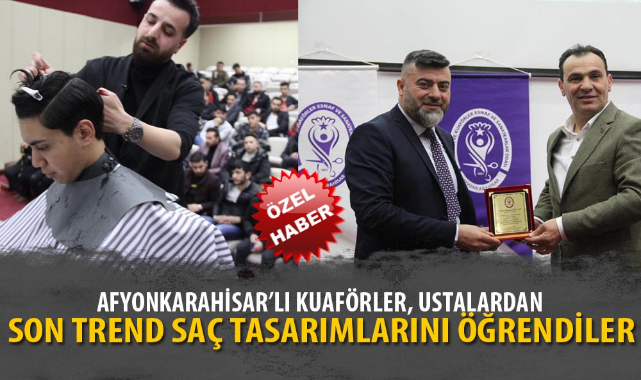 SON TREND SAÇ TASARIMLARINI ÖĞRENDİLER