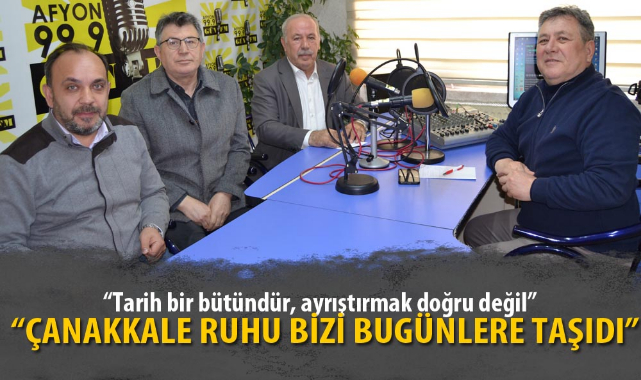 “Tarih bir bütündür, ayrıştırmak doğru değil”