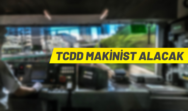 TCDD 82 Makinist alacak