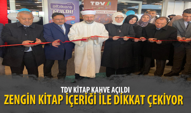 TDV KİTAP KAHVE AÇILDI