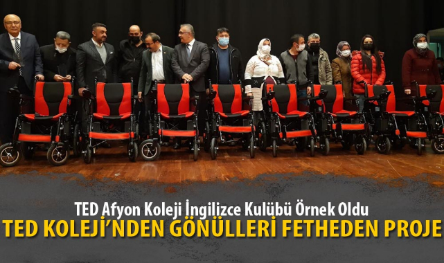 TED KOLEJİ'NDEN GÖNÜLLERİ FETHEDEN PROJE