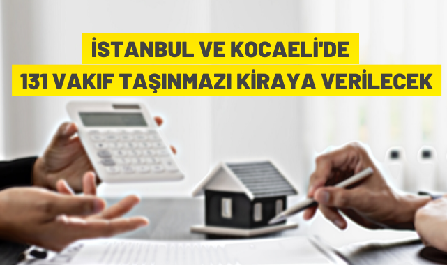 Vakıflar Bölge Müdürlüğü'nden kiralık taşınmazlar