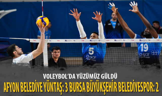 VOLEYBOL’DA YÜZÜMÜZ GÜLDÜ