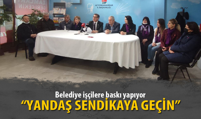 “YANDAŞ SENDİKAYA GEÇİN”