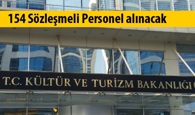 154 sözleşmeli personel alınacak