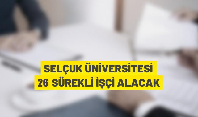 26 sürekli işçi alacak