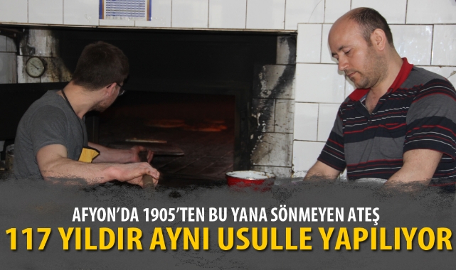 AFYON'DA 1905'TEN BU YANA SÖNMEYEN ATEŞ