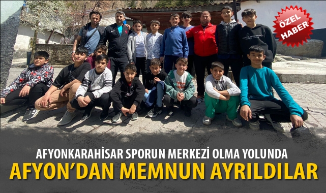 AFYONKARAHİSAR SPORUN MERKEZİ OLMA YOLUNDA EMİN ADIMLARLA İLERLİYOR