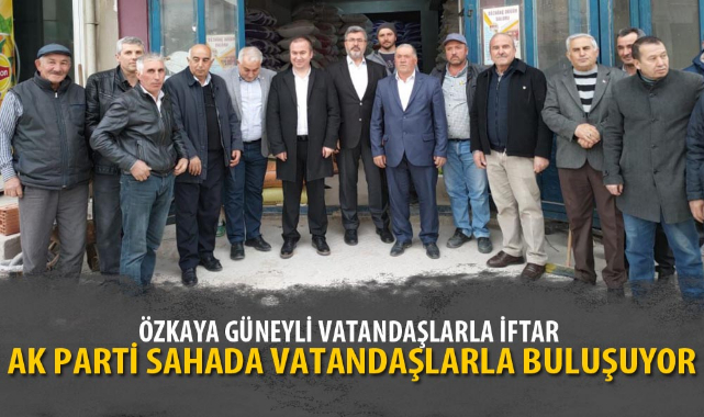 AK Parti sahada vatandaşlarla buluşuyor