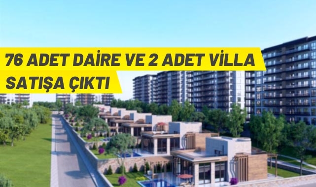 Ankara'da daire ve villa satış ihalesi