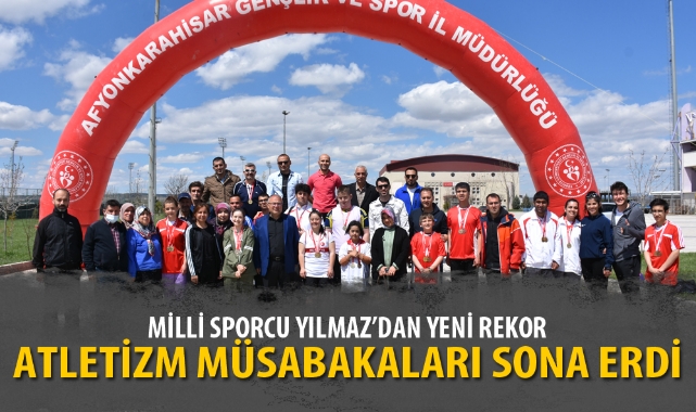 ATLETİZM MÜSABAKALARI SONA ERDİ