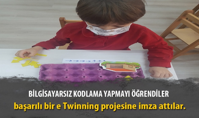 BİLGİSAYARSIZ KODLAMA YAPMAYI ÖĞRENDİLER