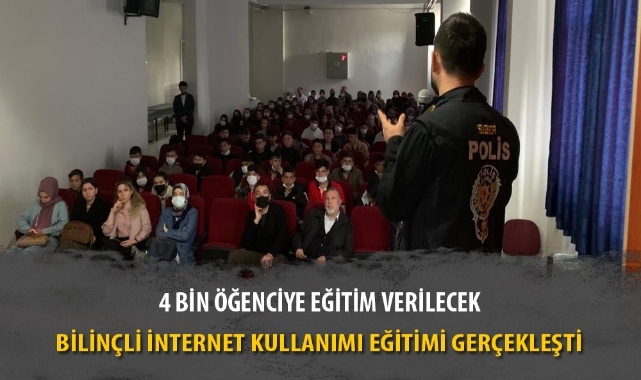 BİLİNÇLİ İNTERNET KULLANIMI EĞİTİMİ GERÇEKLEŞTİ