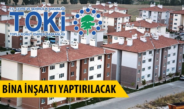 Bina inşaatı yaptırılacak