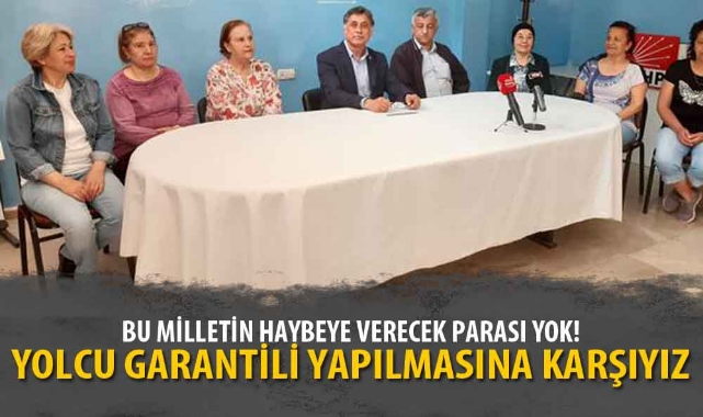BU MİLLETİN HAYBEYE VERECEK PARASI YOK!