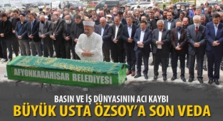 BÜYÜK USTA ÖZSOY'A SON VEDA
