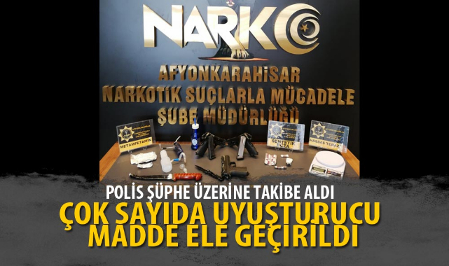 ÇOK SAYIDA UYUŞTURUCU MADDE ELE GEÇİRİLDİ