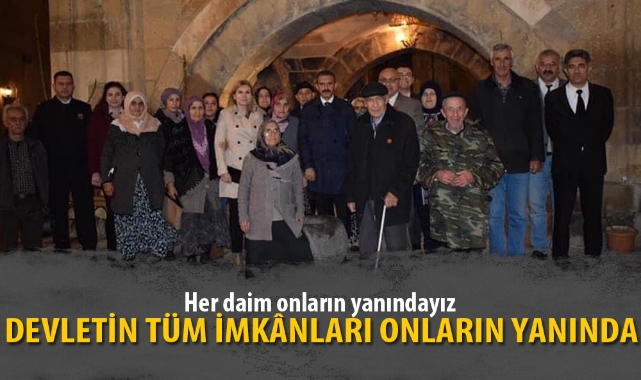 “DEVLETİN TÜM İMKÂNLARI ONLARIN YANINDA”