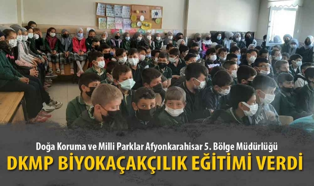 DKMP BİYOKAÇAKÇILIK EĞİTİMİ VERDİ