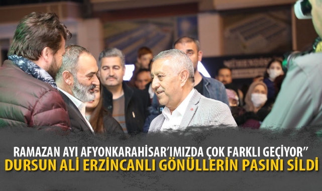 DURSUN ALİ ERZİNCANLI GÖNÜLLERİN PASINI SİLDİ
