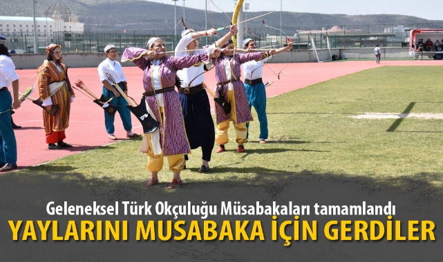 Geleneksel Türk Okçuluğu Müsabakaları tamamlandı